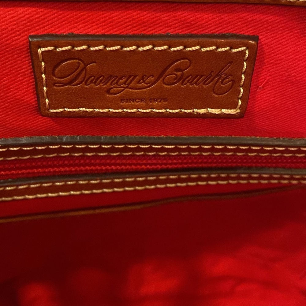💚DOONEY & BOURKE💚Sea Foam GreenZip Satchel with Crossbody Strap/EUC - Picture 5 of 16